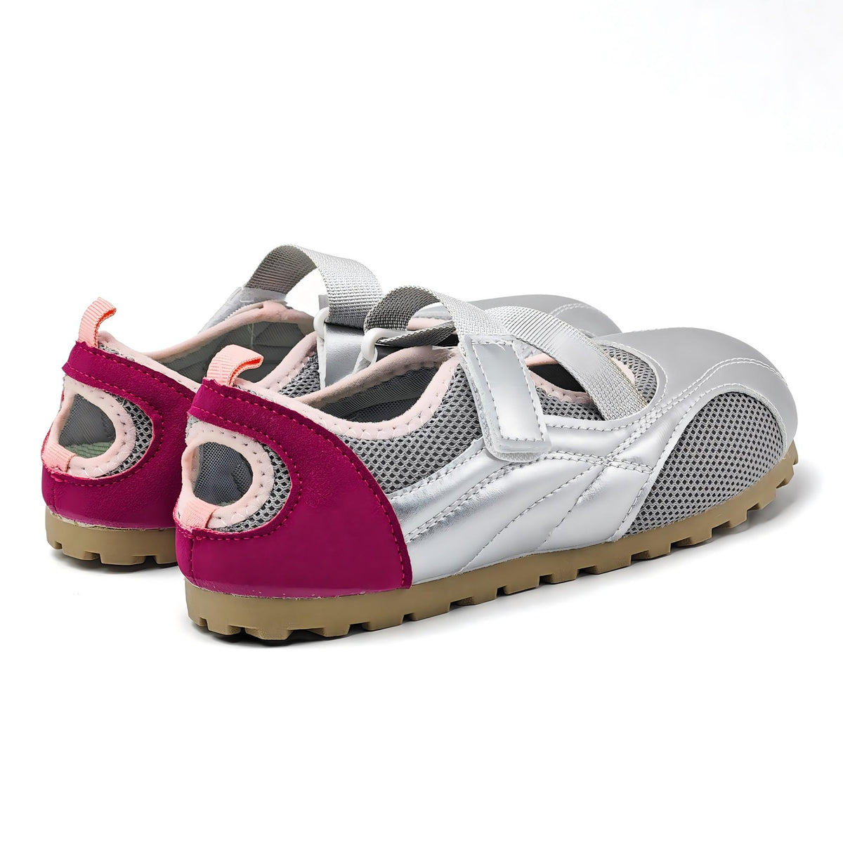 Girls Mary Jane Ballet Flats Dress Shoes Summer Non Slip Outdoor Closed Toe Sandals Casual Sneakers